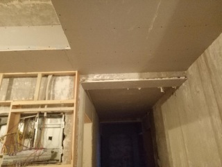 石膏板吊顶施作