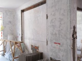 现场木制品造型施作