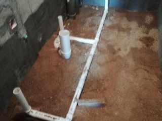 水电线管开槽施工