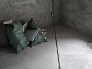 水、电管开槽施作