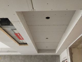 石膏板吊顶施作