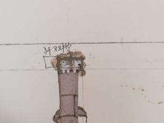 水、电管开槽施作