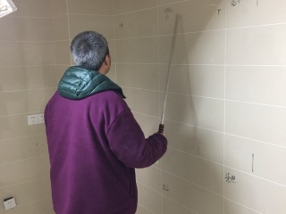 墙地砖铺设 验收