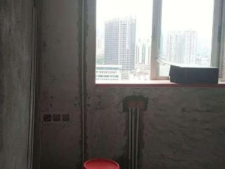 水、电管开槽施作