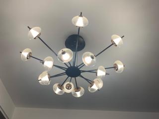 开关、插座面板及灯具安装