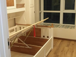 现场木制品造型施作