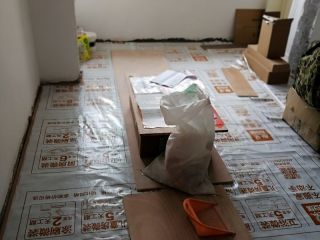 木地板铺设