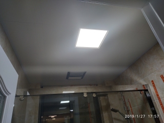 集成吊顶及橱柜柜体安装