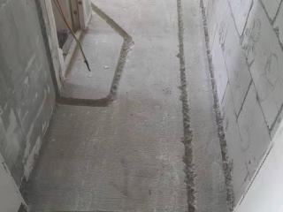 水电放线开槽施作