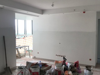 墙、顶面腻子批嵌