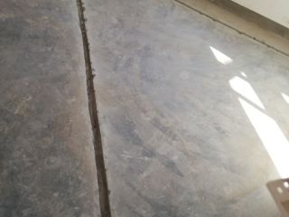水、电管开槽施作