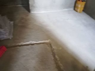 水、电管开槽施作