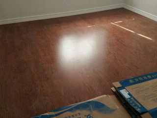 实木复合地板铺设