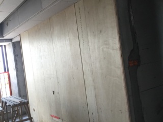 现场木制品造型施作