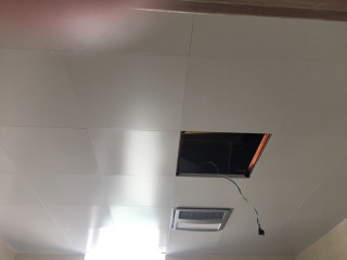 集成吊顶及橱柜柜体安装