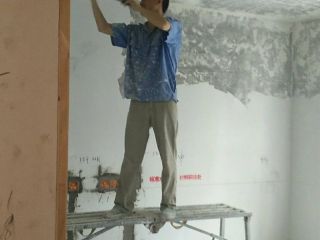 墙、顶面腻子批嵌