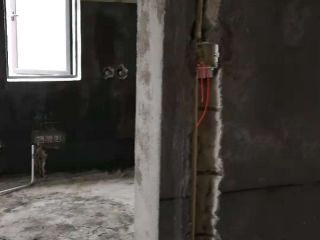 水、电管开槽施作