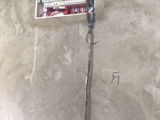 强、弱电布管，穿线施作
