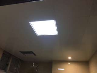 集成吊顶及橱柜柜体安装