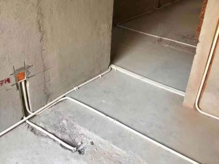 强、弱电路穿线施作
