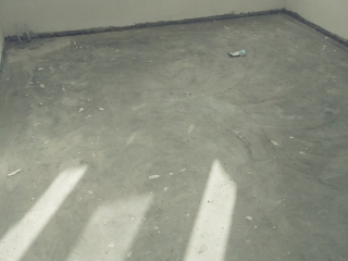 地砖铺贴及地面找平施作