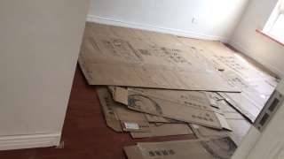 实木复合地板铺设