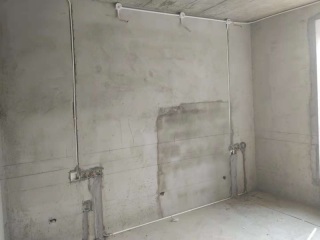 水、电管开槽施工