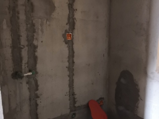 水电线管开槽施工