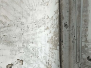 水、电管开槽施作