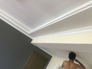 石膏板吊顶施作