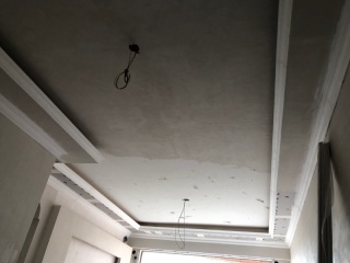 石膏板吊顶施作