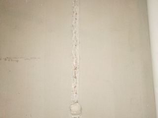 水、电管开槽施作
