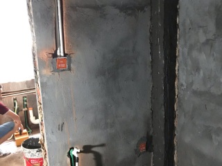 水电线管开槽施工
