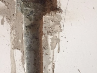 水电线管开槽施工
