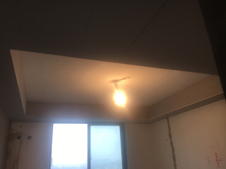 石膏板吊顶施作