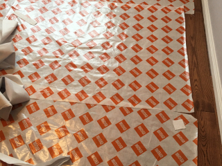木地板铺设