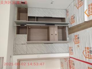 水、电管开槽施作