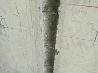 水电线管开槽施工