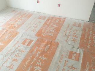 地砖铺贴及地面找平施作