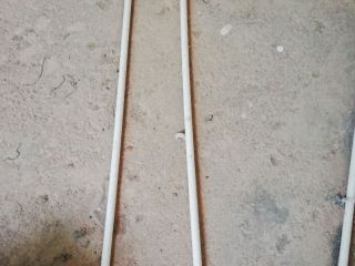 水、电管开槽施作