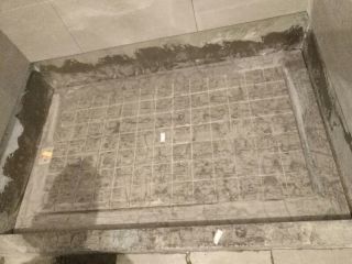 厨房、卫生间墙砖施作