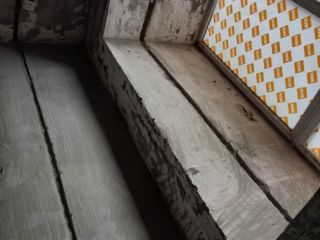 水、电管开槽施工