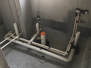 强、弱电路穿线施作