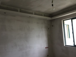 墙、顶面腻子批嵌