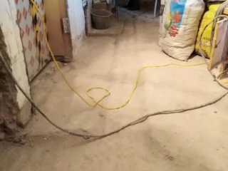 水电线管开槽施工