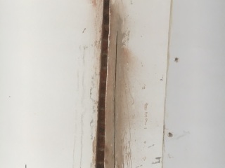 水、电管开槽施工