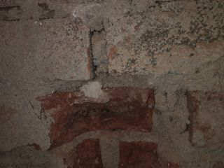 水、电管开槽施作