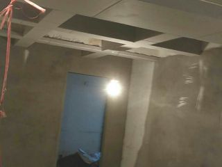 石膏板吊顶施作