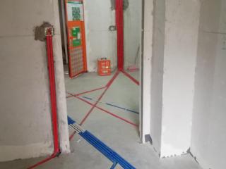 强弱电路排管穿线施作