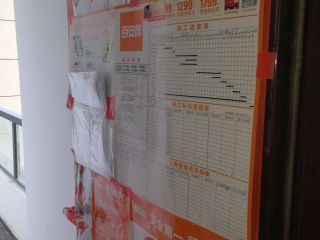 强、弱电布管，穿线施作